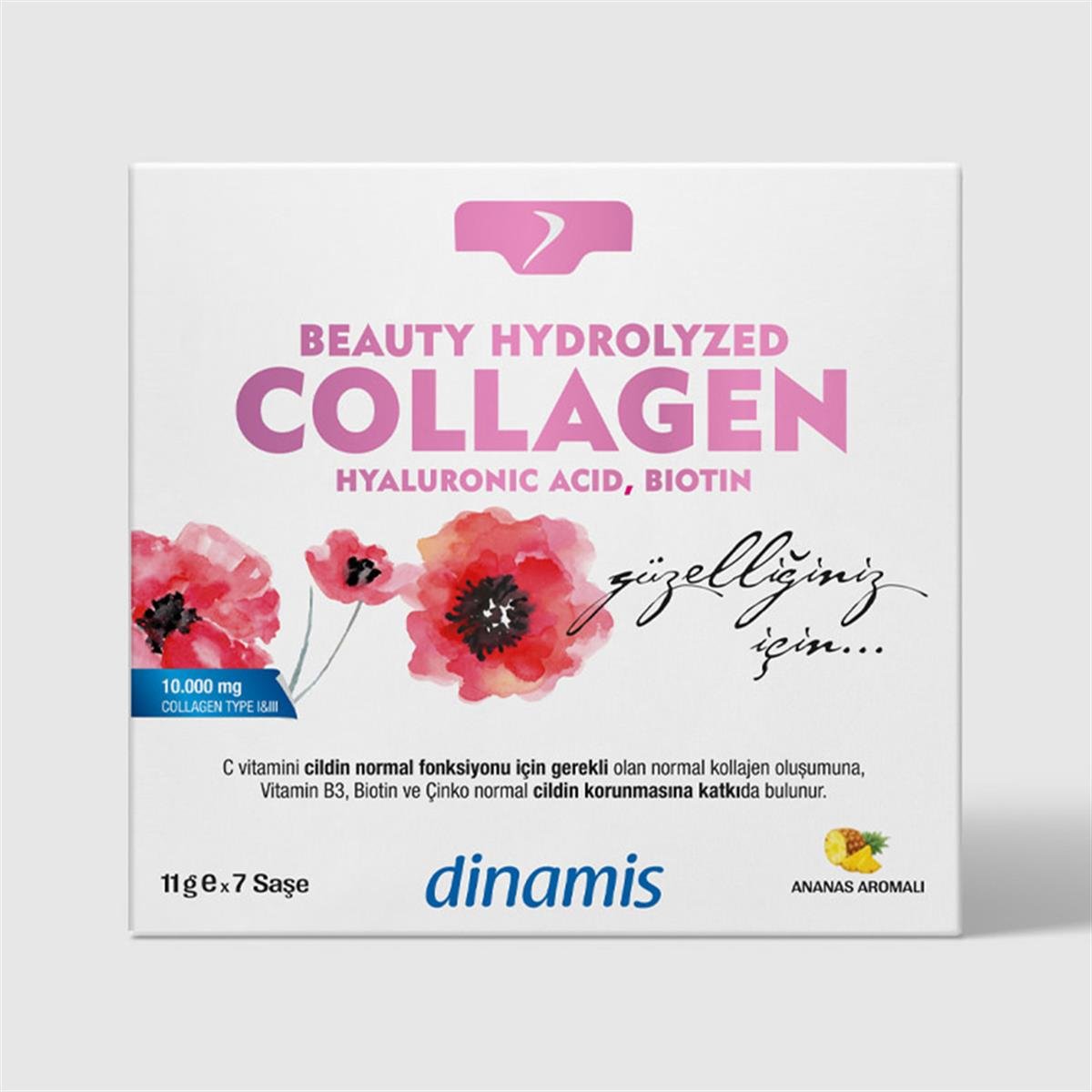 Dinamis Beauty Hydrolyzed Collagen 7 Saşe