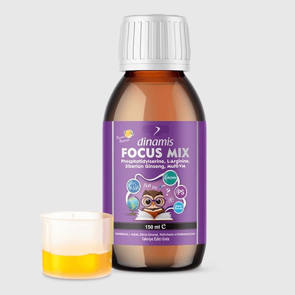Dinamis Focus Mix Şurup 150 ml