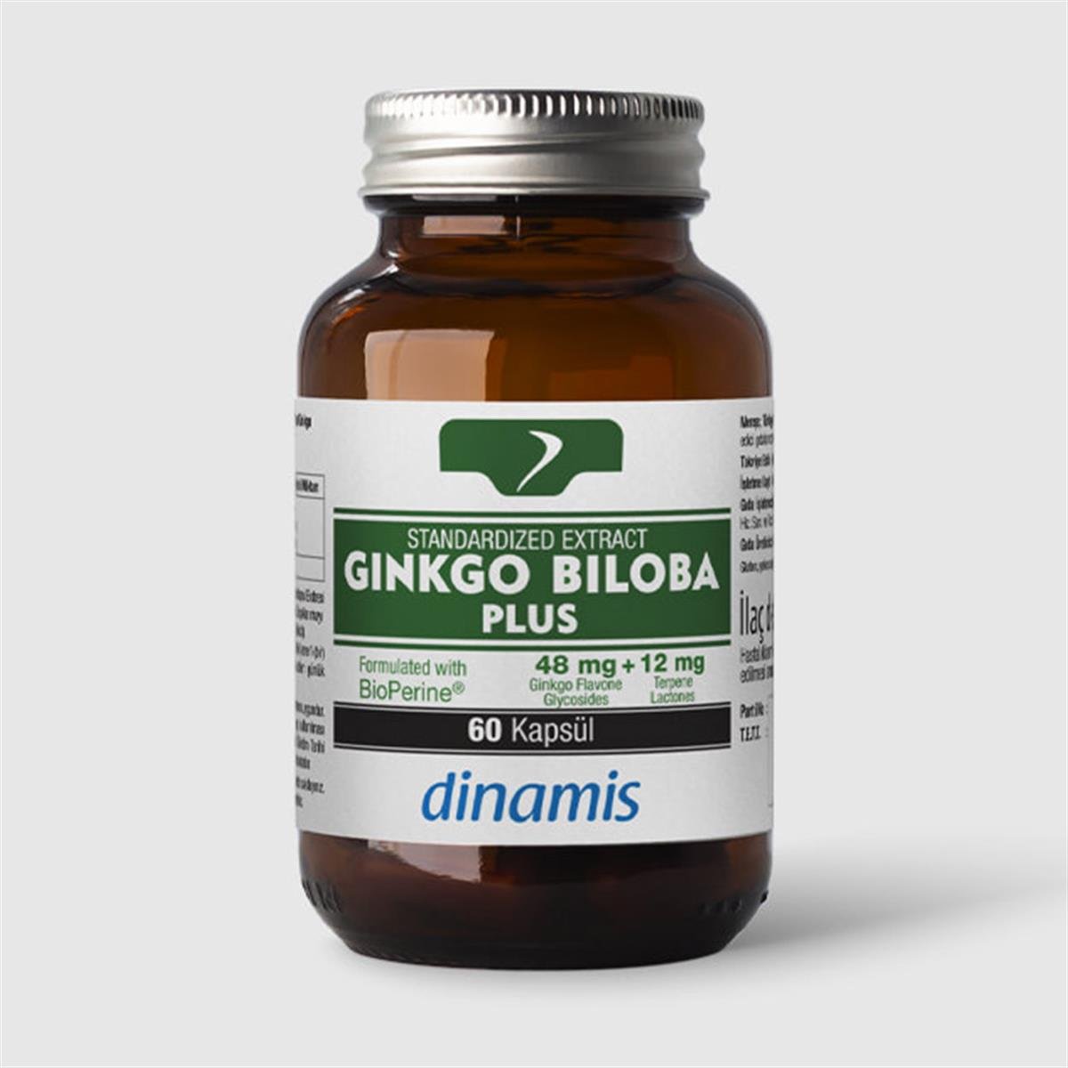 Dinamis Ginkgo Biloba Plus 60 Tablet