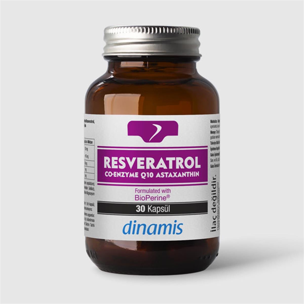 Dinamis Resveratrol+Q10+Astaksantin 30 Tablet