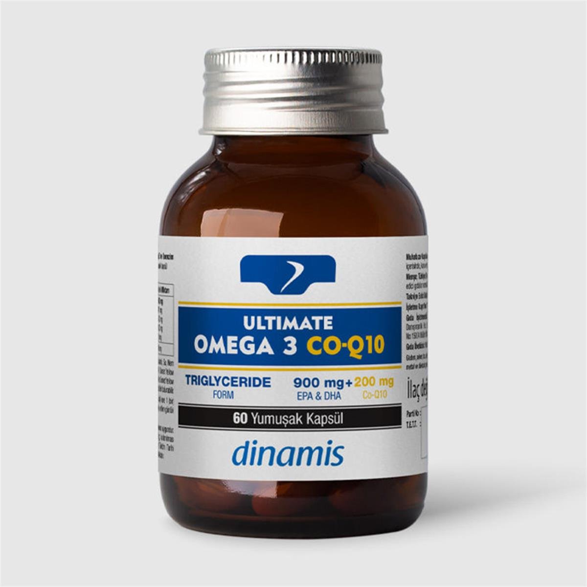 Dinamis Ultimate Omega 3 Q10 60 Kapsül