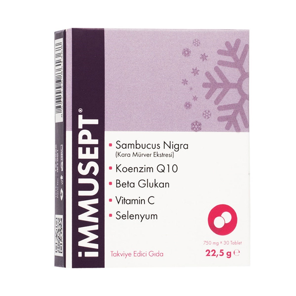 İmmusept Kara Mürver 30 Tablet