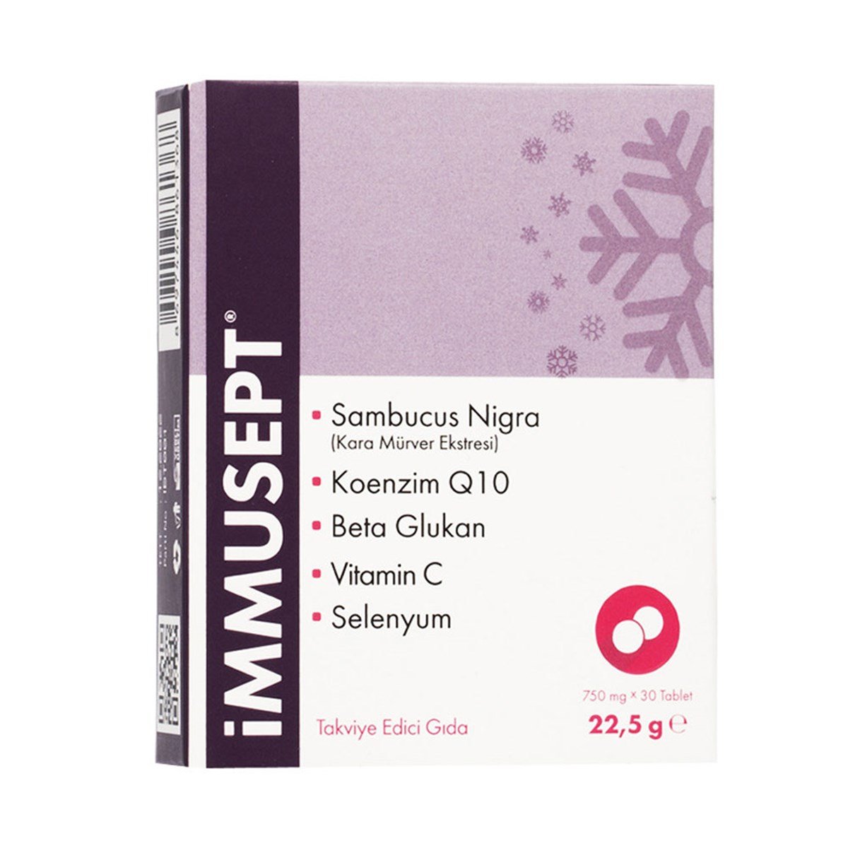 İmmusept Kara Mürver 30 Tablet