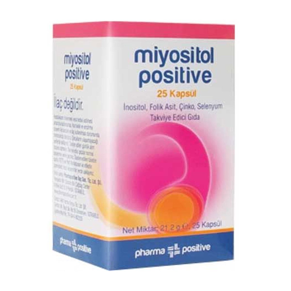Miyositol Positive 25 kapsül