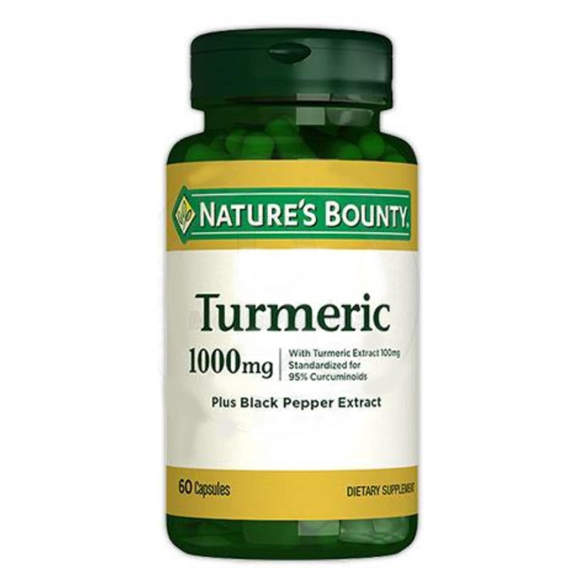 Natures Bounty Turmeric 1000 mg 60 Kapsül