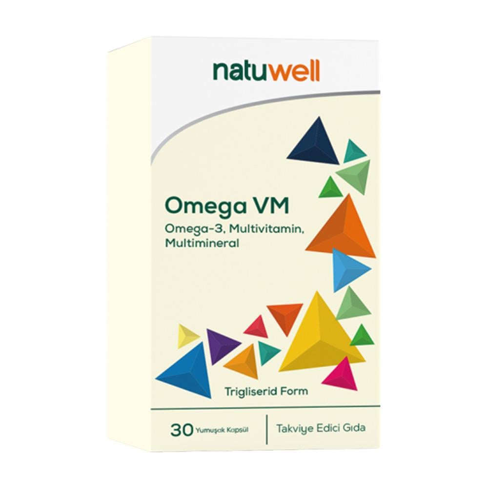 Natuwell Omega VM 30 Kapsül
