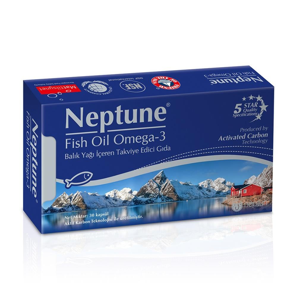 Neptune Fish Oil Omega-3 30 Kapsül