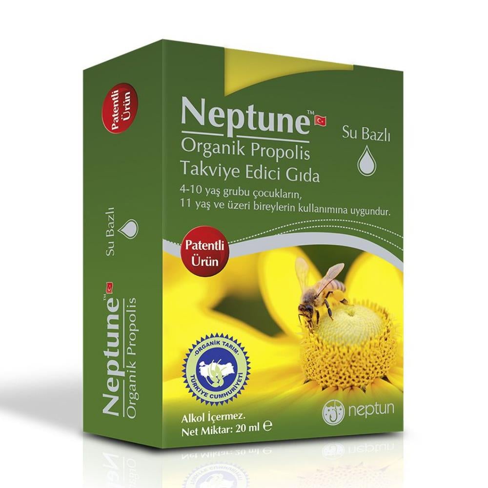 Neptune Organik Propolis Damla 20 ml