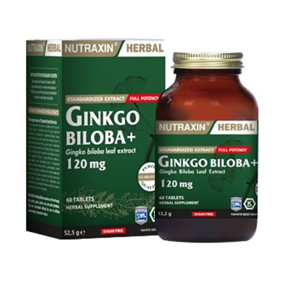 Nutraxin Ginkgo Biloba 60 Kapsül