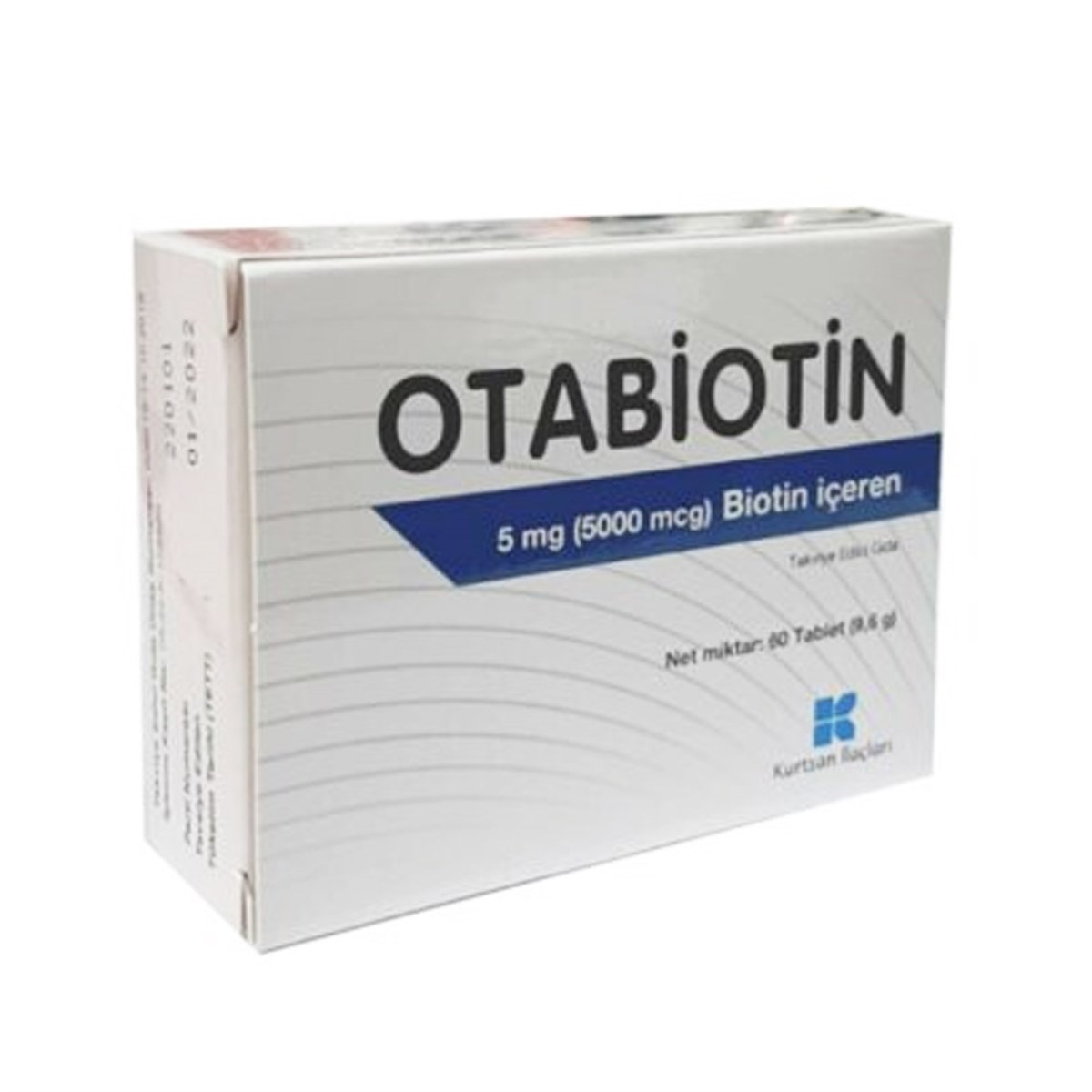 Otabiotin 5 mg 60 Tablet