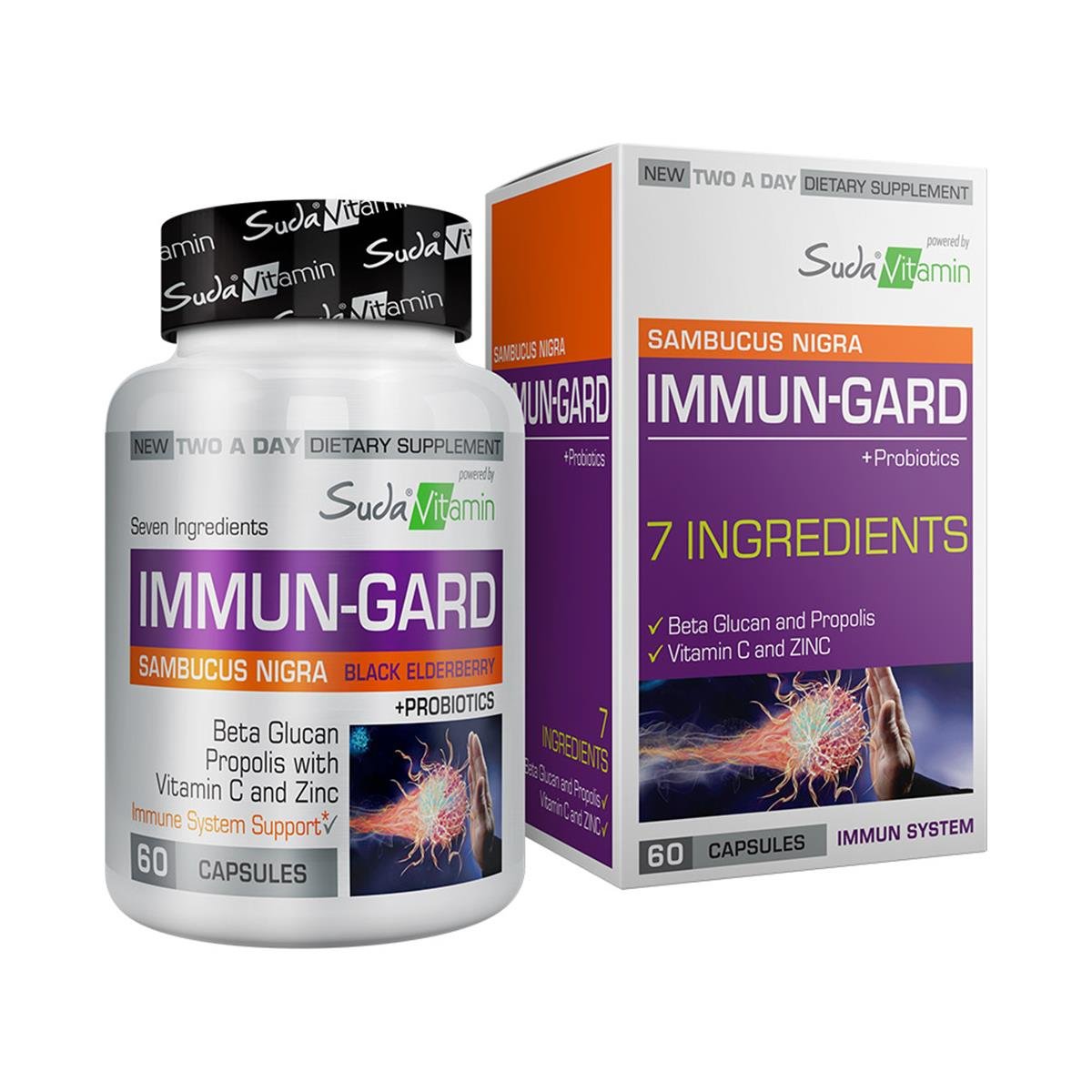 Suda Vitamin Immun-Gard 60 Kapsül