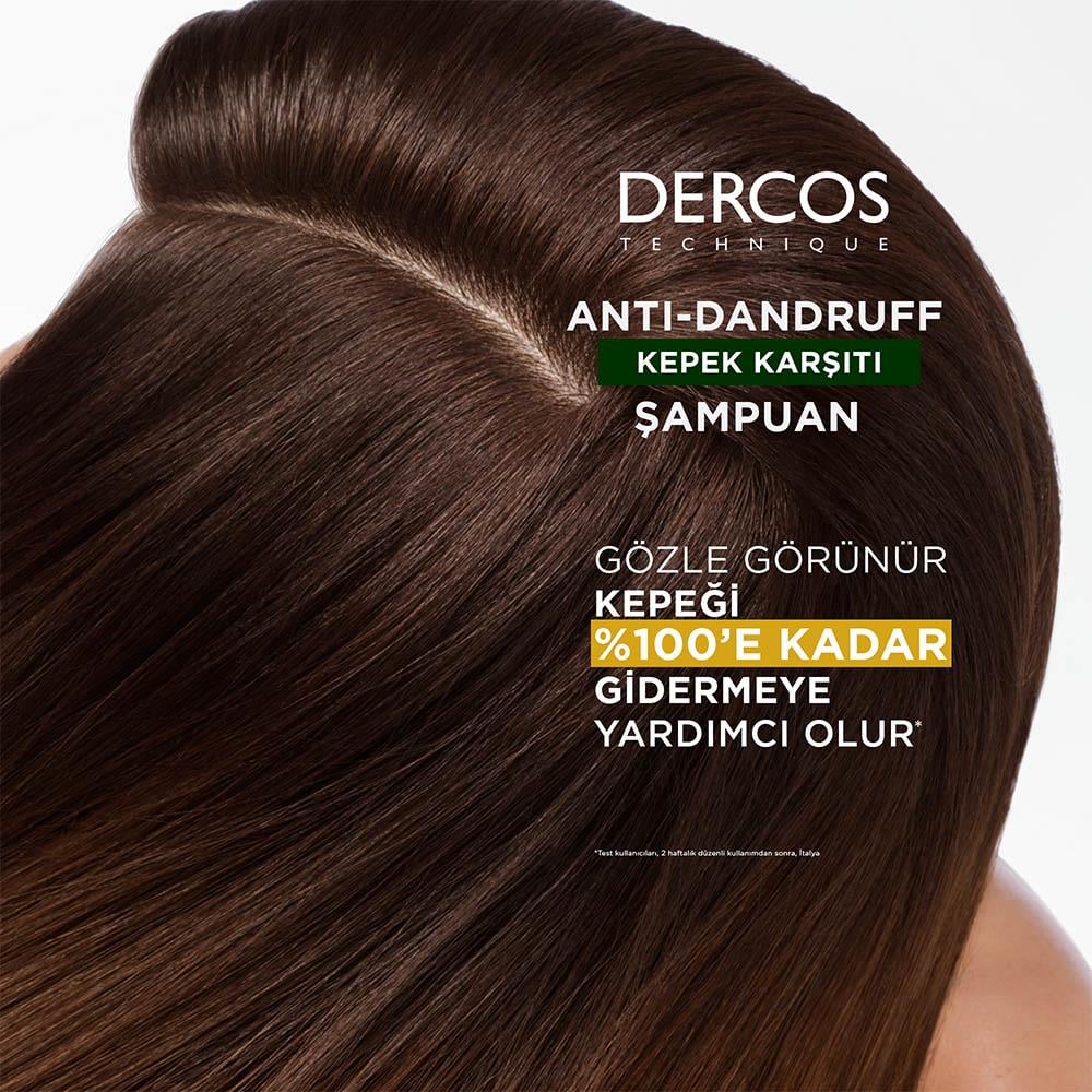 Vichy Dercos Anti-Dandruff Şampuan 500 ml (Kuru ve Kepekli Saçlar)