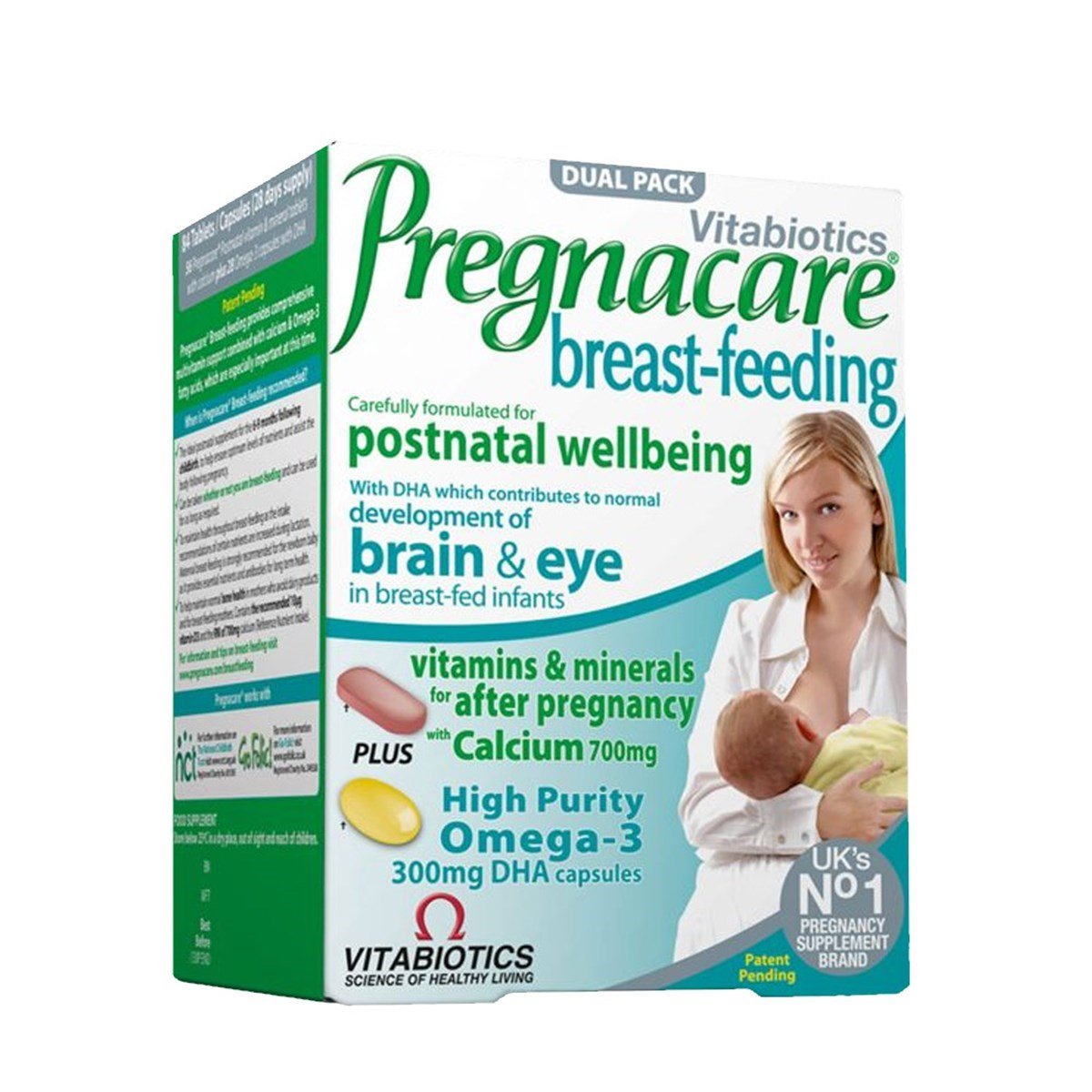Vitabiotics Pregnacare Breast-Feeding Omega 3 56 Tabs