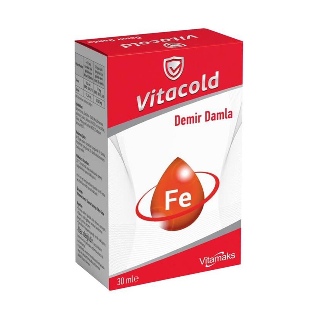 Vitacold Demir Damla 30 ml