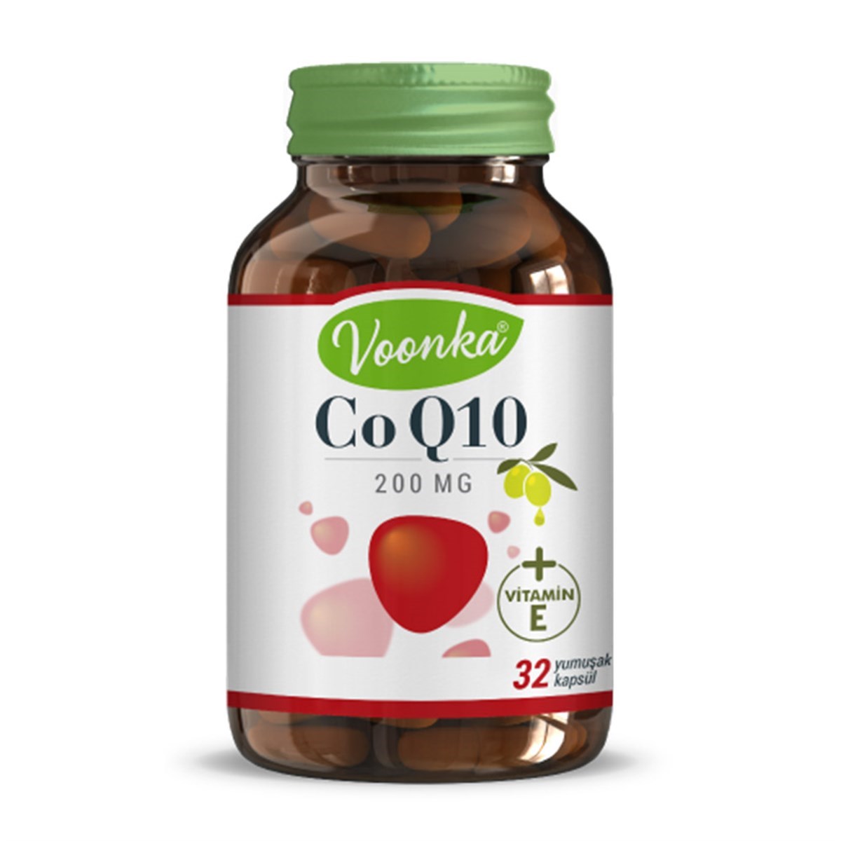 Voonka CoQ10 200 mg 32 Yumuşak Kapsül