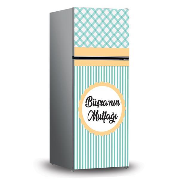 -Buzdolabı ve Bulaşık Makinesi Kaplama Folyo Sticker Kişiye Özel 74