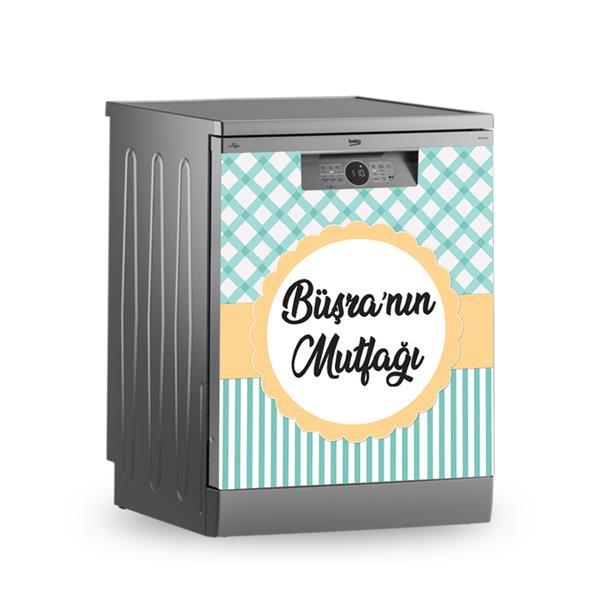-Buzdolabı ve Bulaşık Makinesi Kaplama Folyo Sticker Kişiye Özel 74