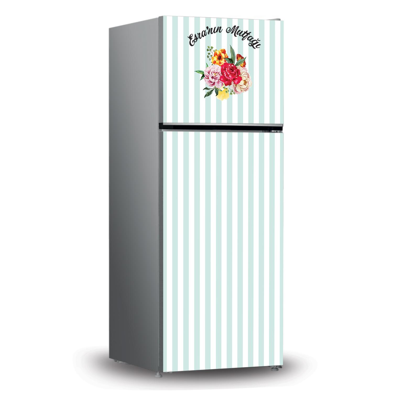 -Buzdolabı ve Bulaşık Makinesi Kaplama Folyo Sticker Kişiye Özel 67