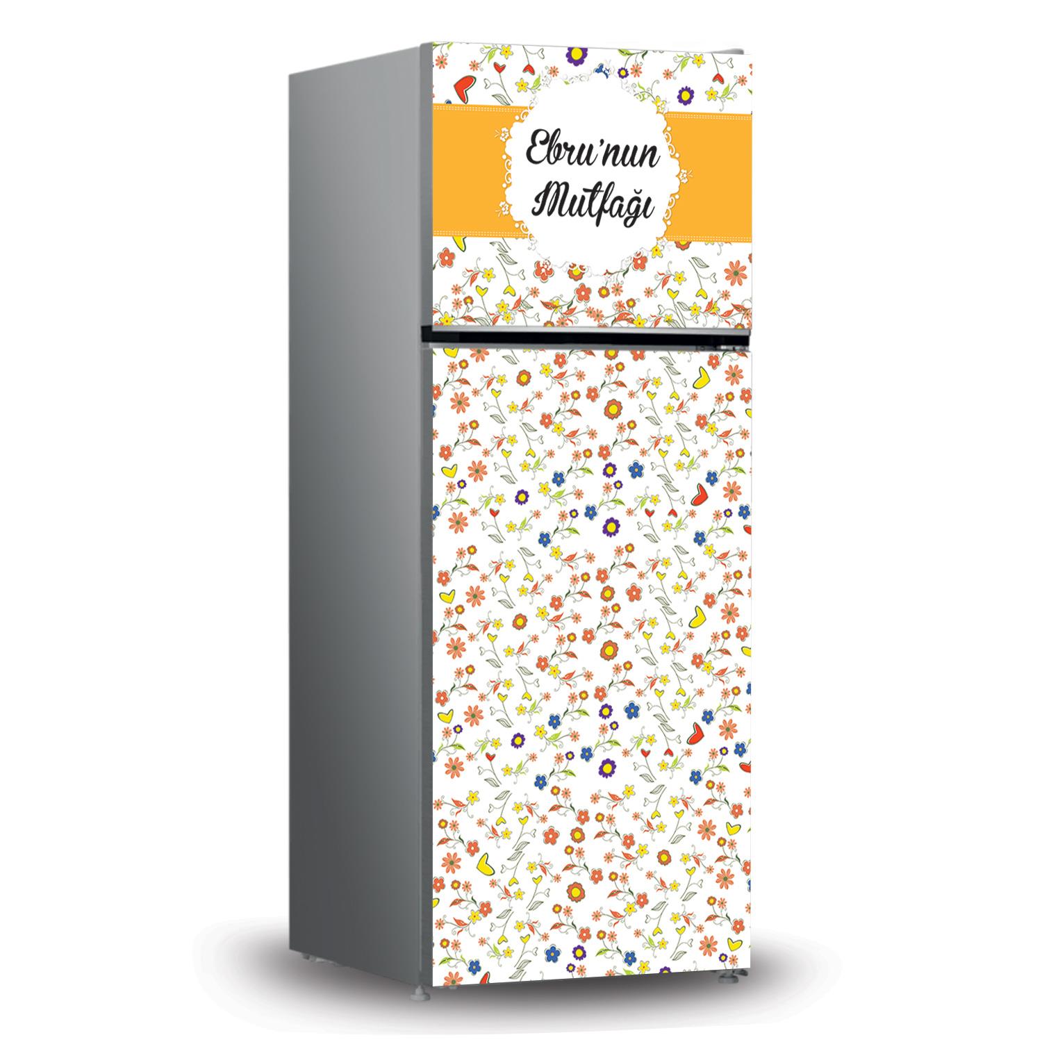 Buzdolabı ve Bulaşık Makinesi Kaplama Folyo Sticker Kişiye Özel 100