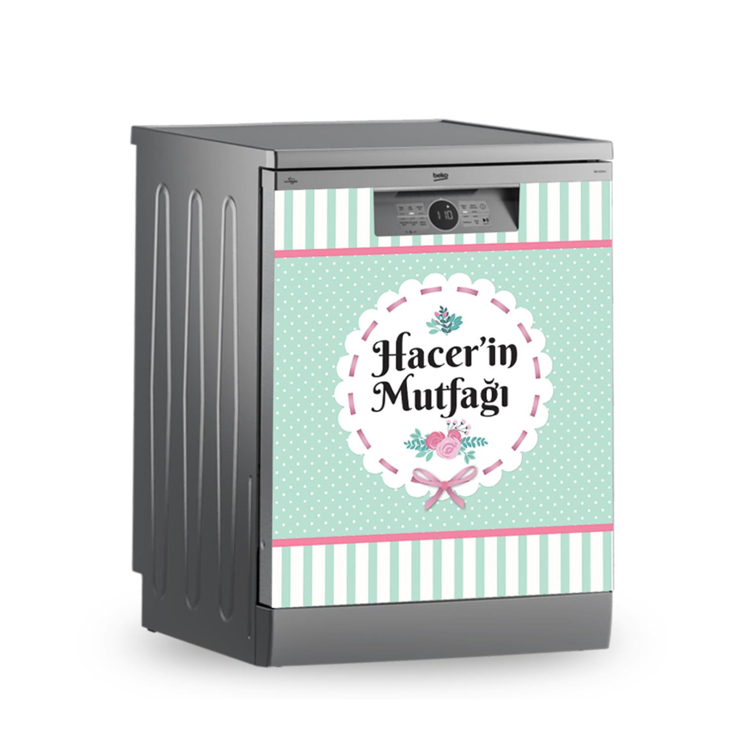 Buzdolabı ve Bulaşık Makinesi Kaplama Folyo Sticker Kişiye Özel 65