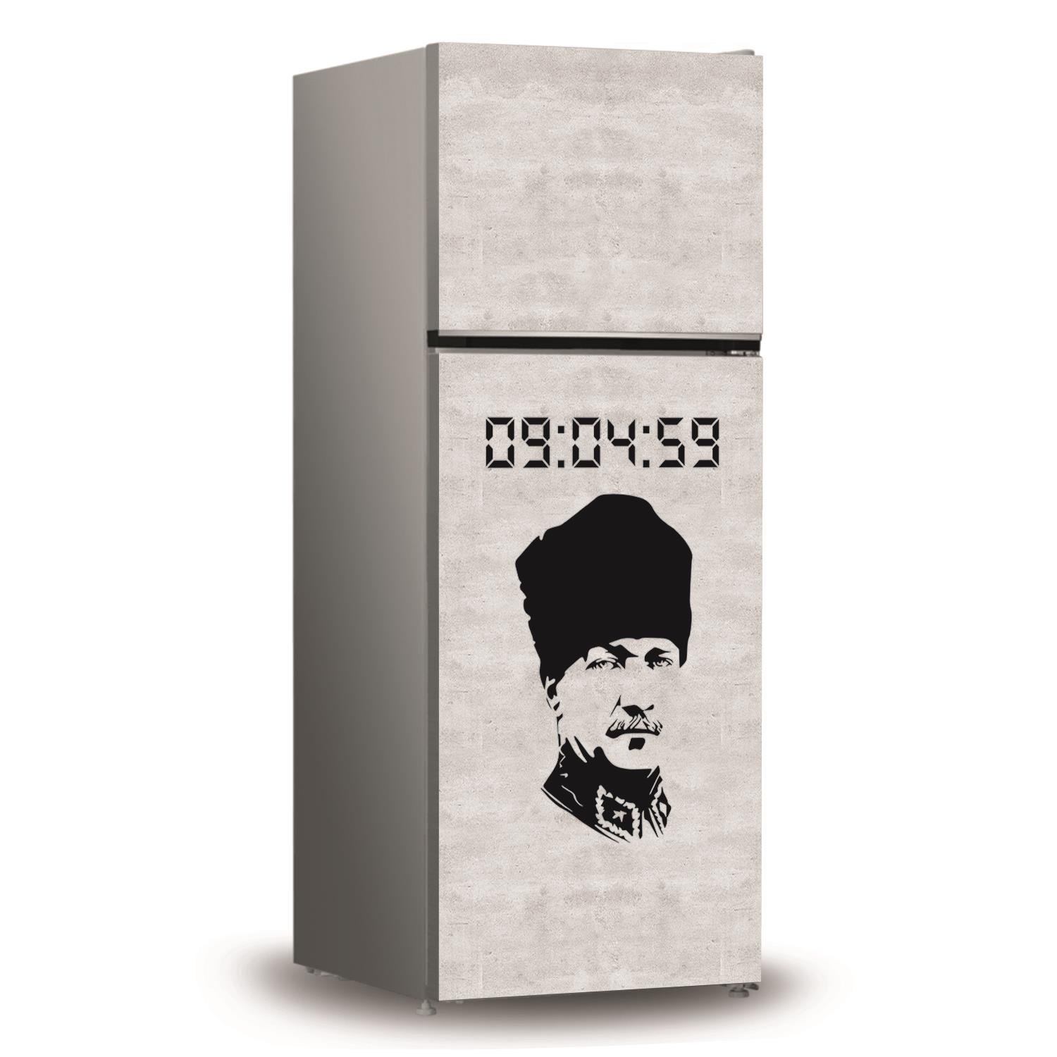 Buzdolabı ve Bulaşık Makinesi Kaplama Folyo Sticker Atamız 80