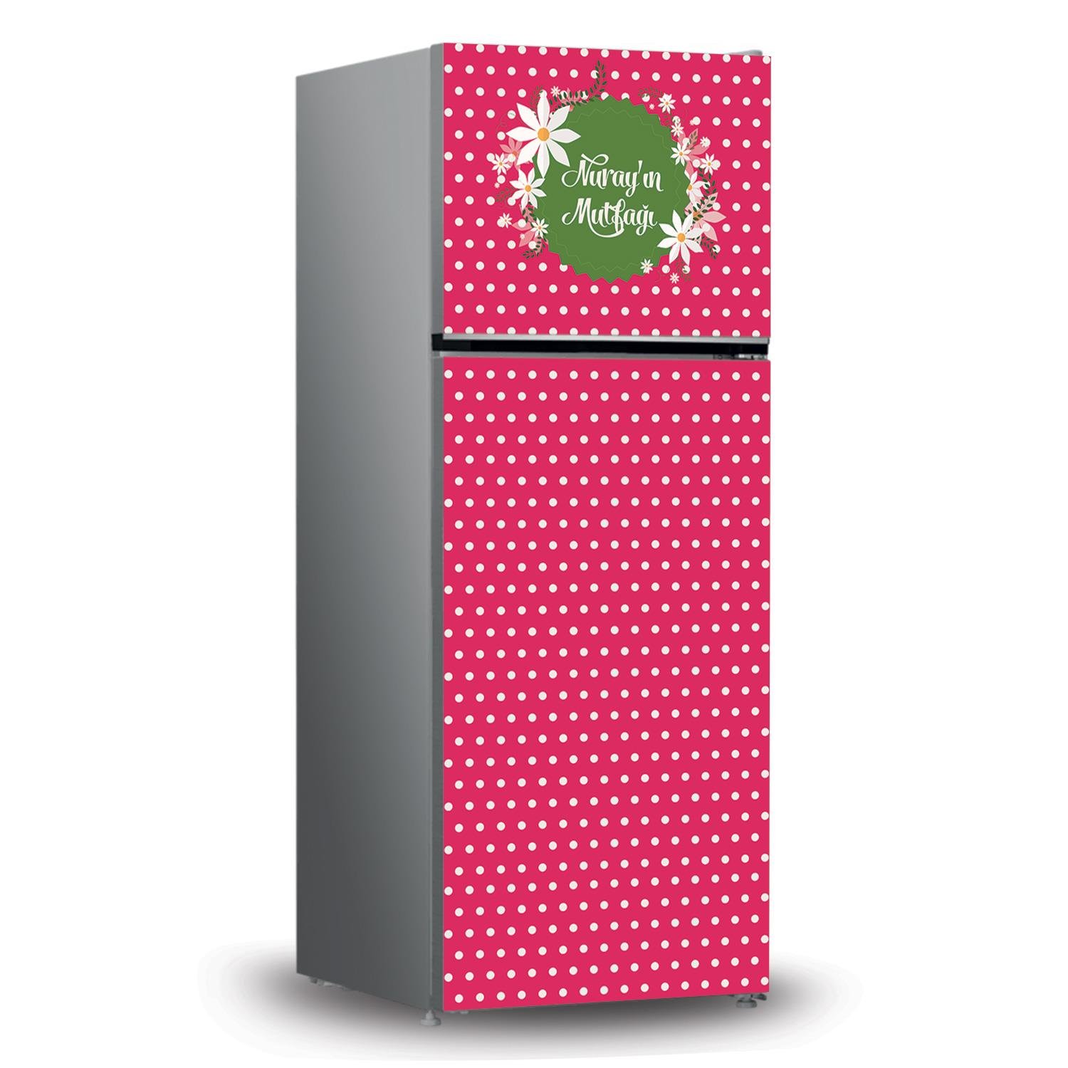 Buzdolabı ve Bulaşık Makinesi Kaplama Folyo Sticker Kişiye Özel 131