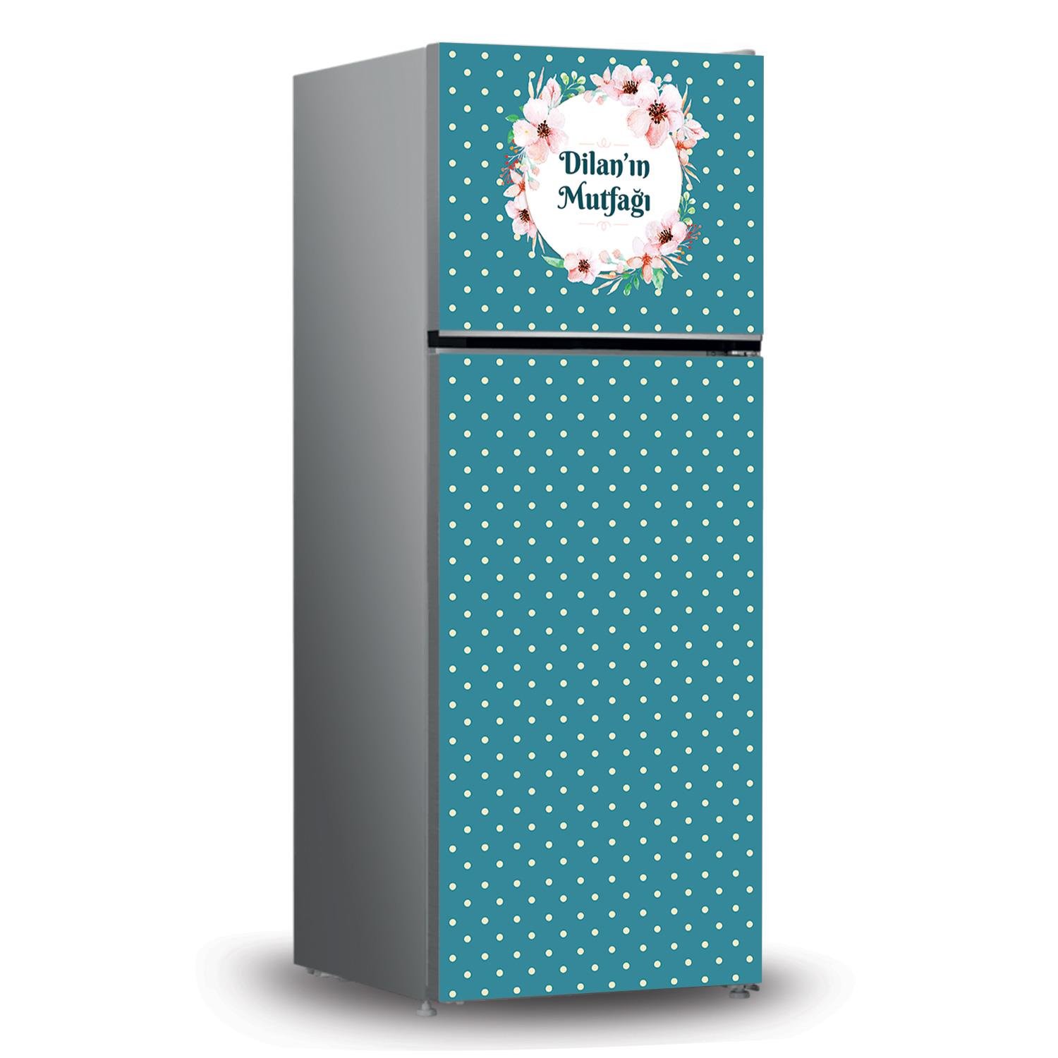 Buzdolabı ve Bulaşık Makinesi Kaplama Folyo Sticker Kişiye Özel 104