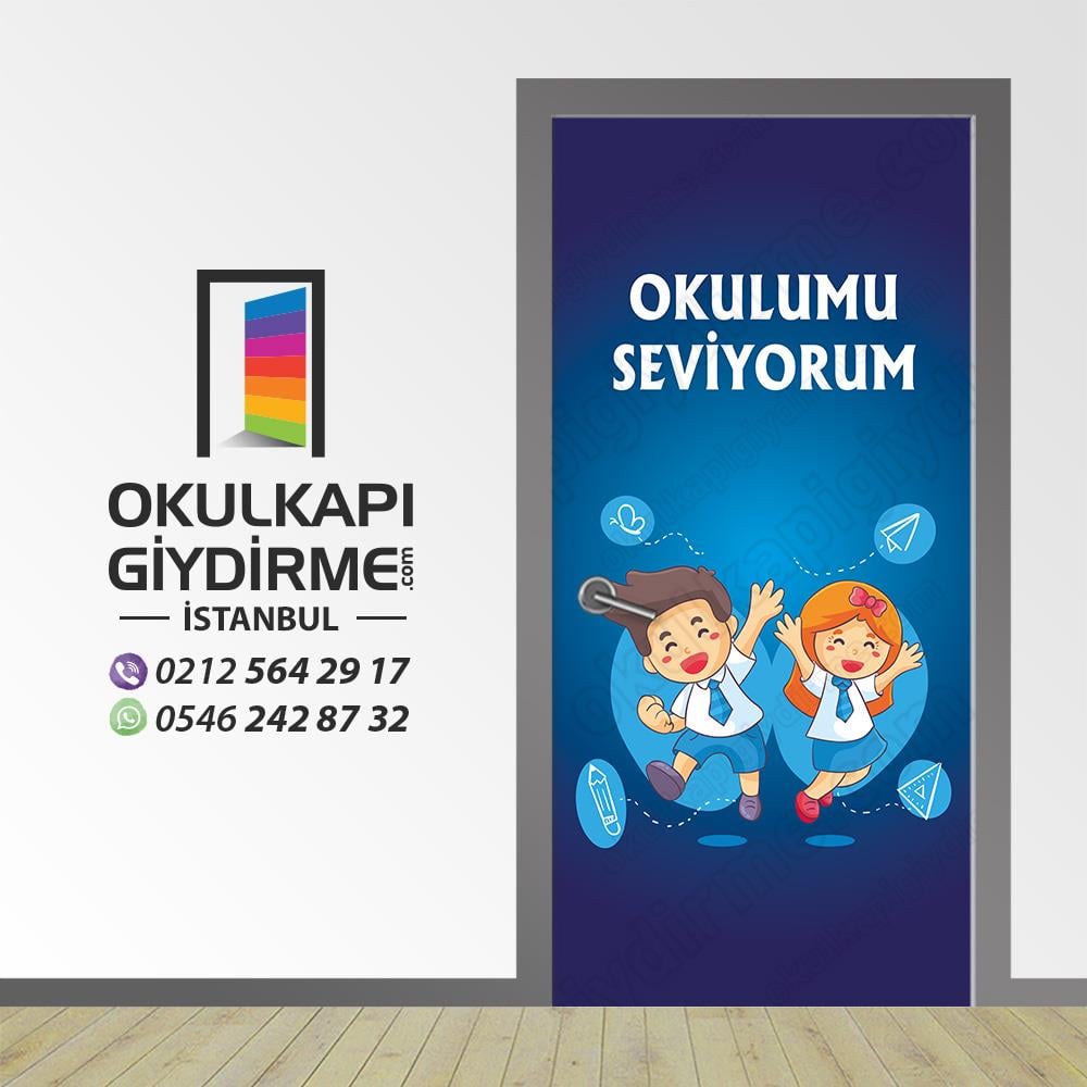 İlkokul Ortaokul Lise Kapı Giydirme KG İOL 213