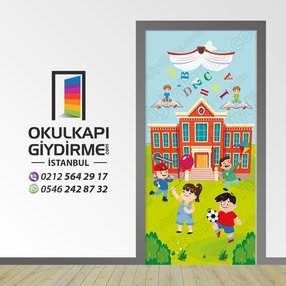 İlkokul Ortaokul Lise Kapı Giydirme KG İOL 208