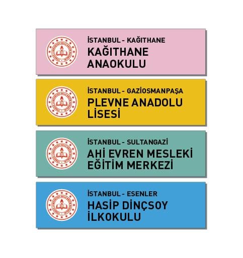 İlkokul ve Ortaokul Tabelası OKL 01
