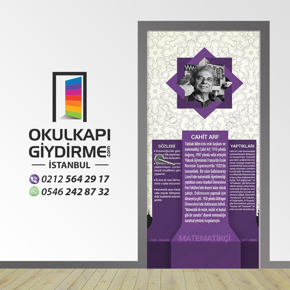 Kapı Giydirme Bilim İnsanları Cahit Arf KG Bİ 04
