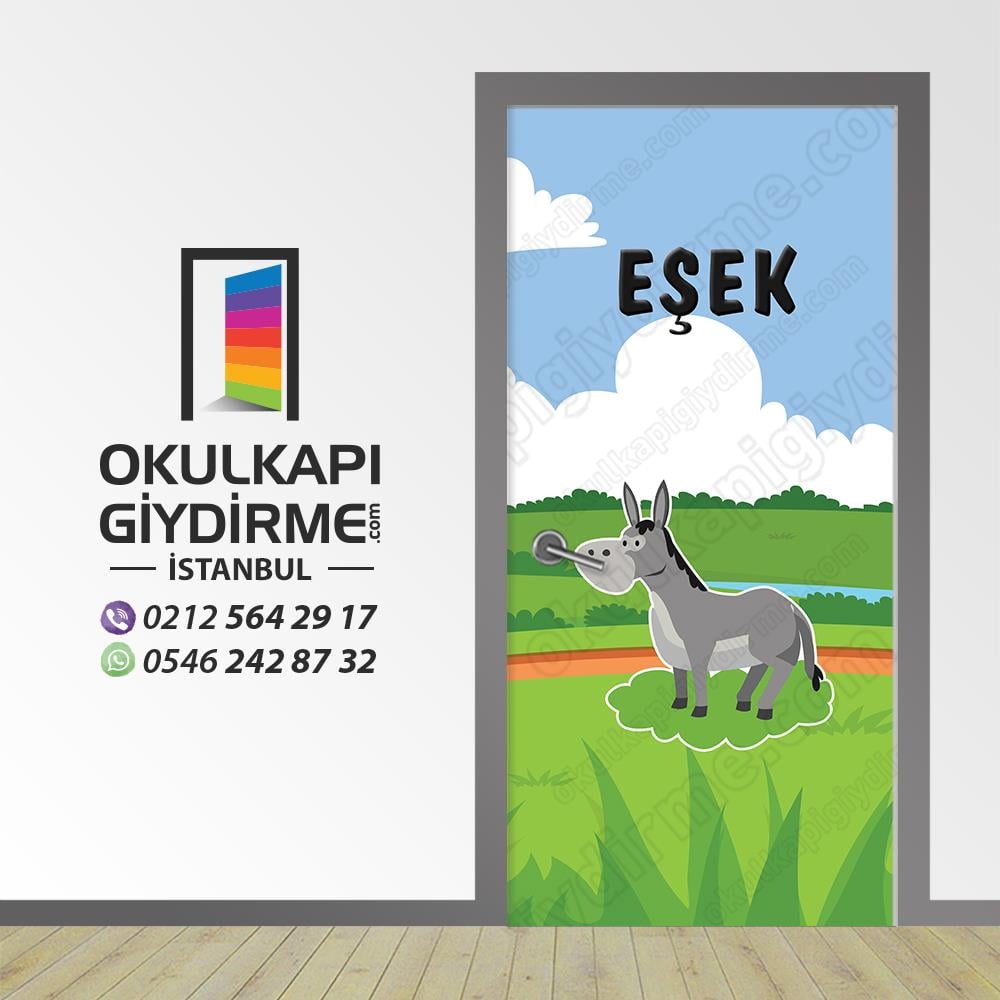 Kapı Giydirme Eşek  KG HK 04