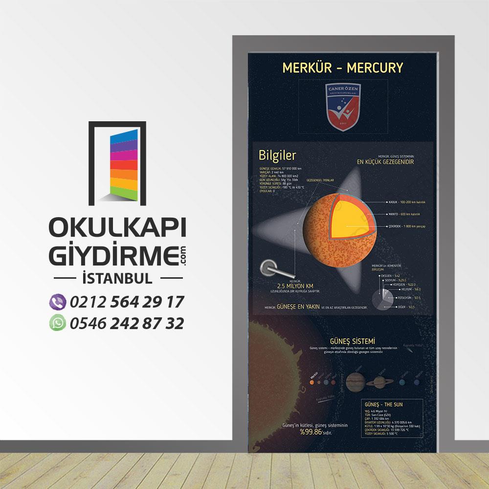 Kapı Giydirme Gezegenlerimiz Merkür KG GE 04
