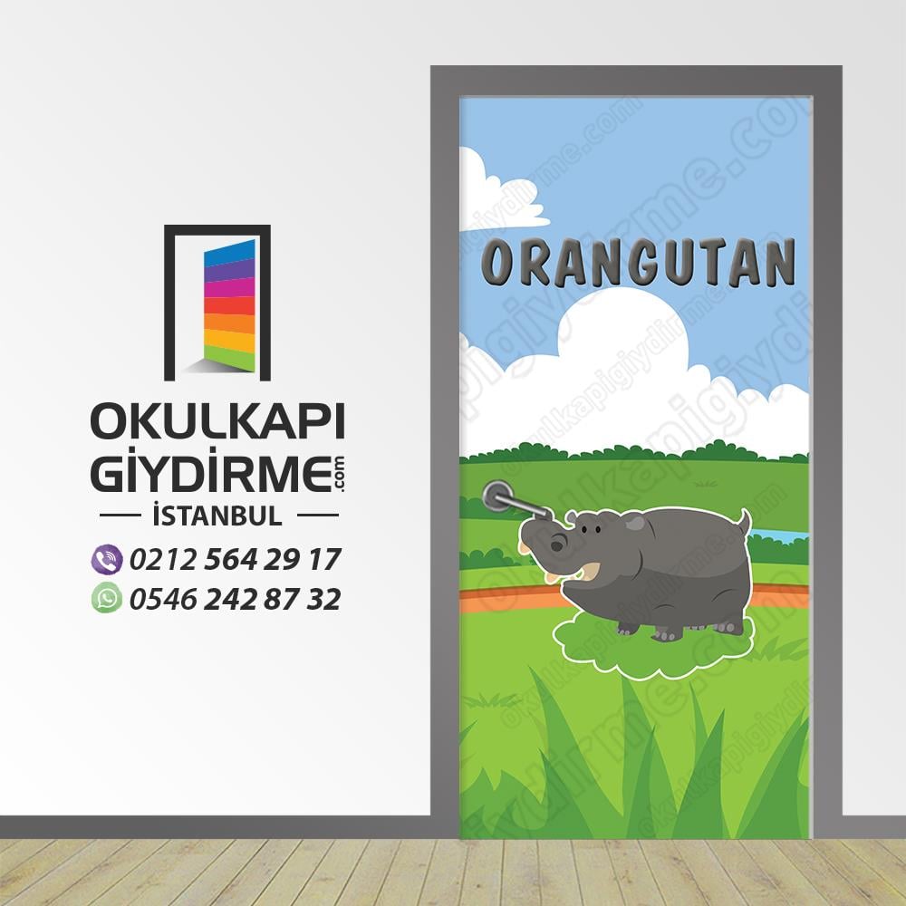 Kapı Giydirme Orangutan  KG HK 13