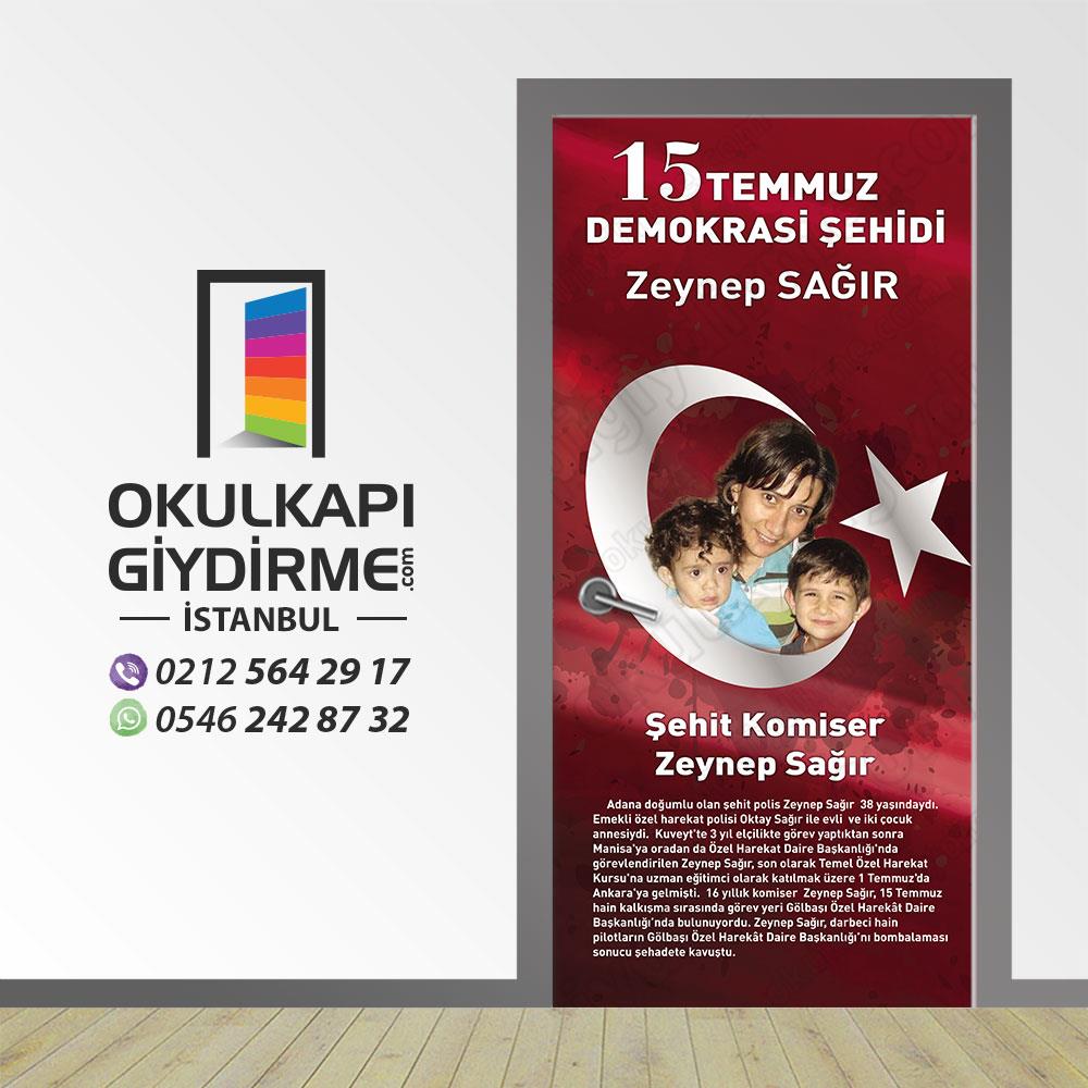 Kapı Giydirme Şehitlerimiz KG ŞHT 03