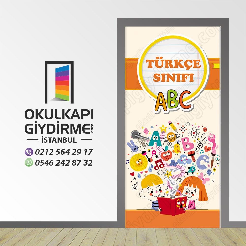 Kapı Giydirme Türkçe Sınıfı KG TÜR 18