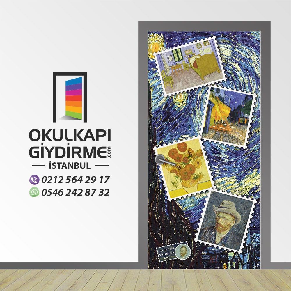 Kapı Giydirme Vincent Van Gogh KG RA 22