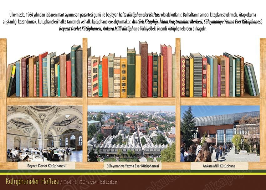 Kütüphaneler Haftası P BGH 14