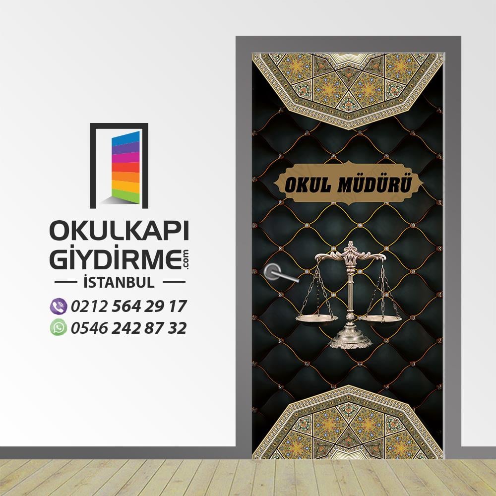 Okul Müdürü Kapı Giydirme 126