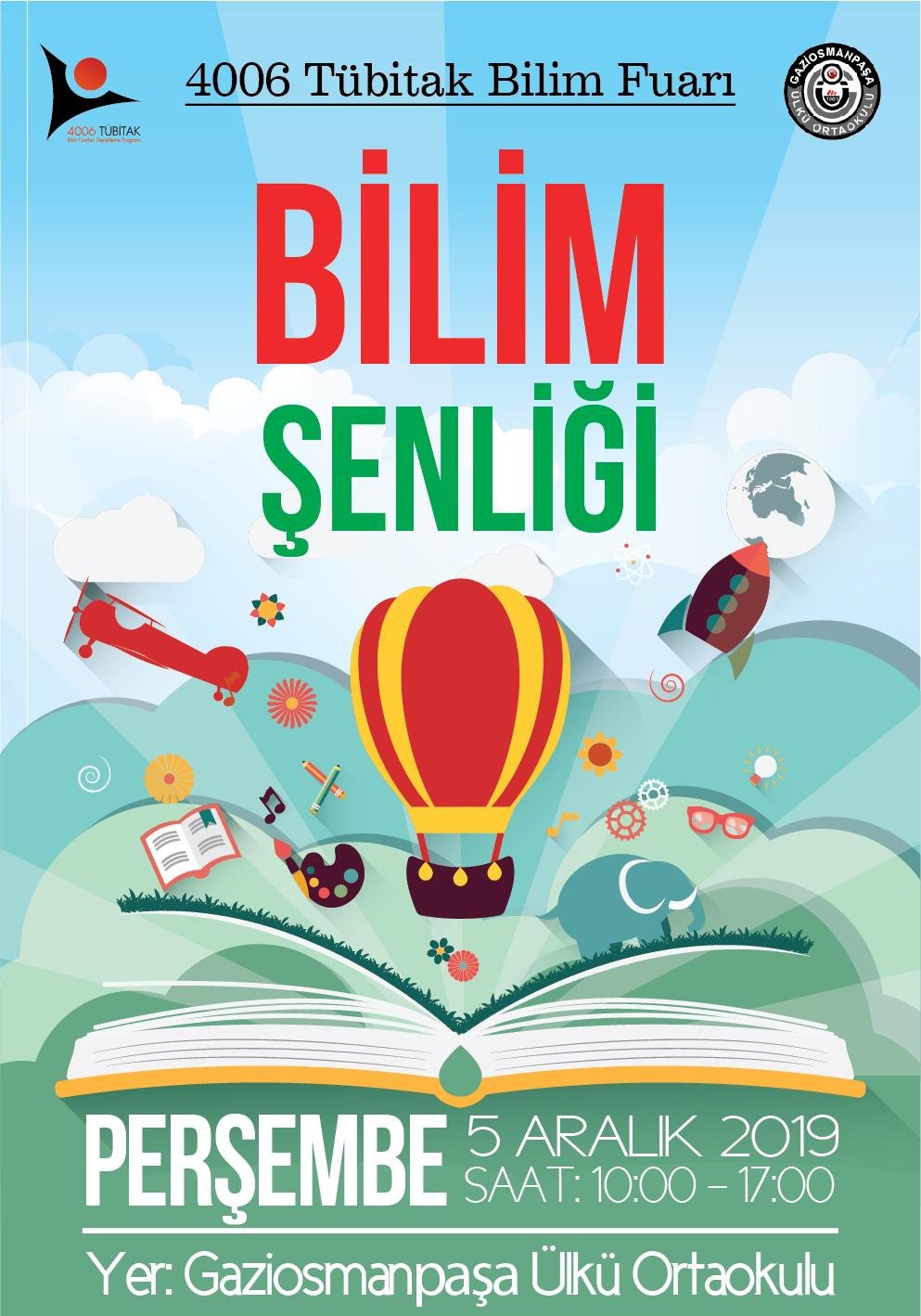 Tübitak Bilim Fuarı Afiş BFA 02