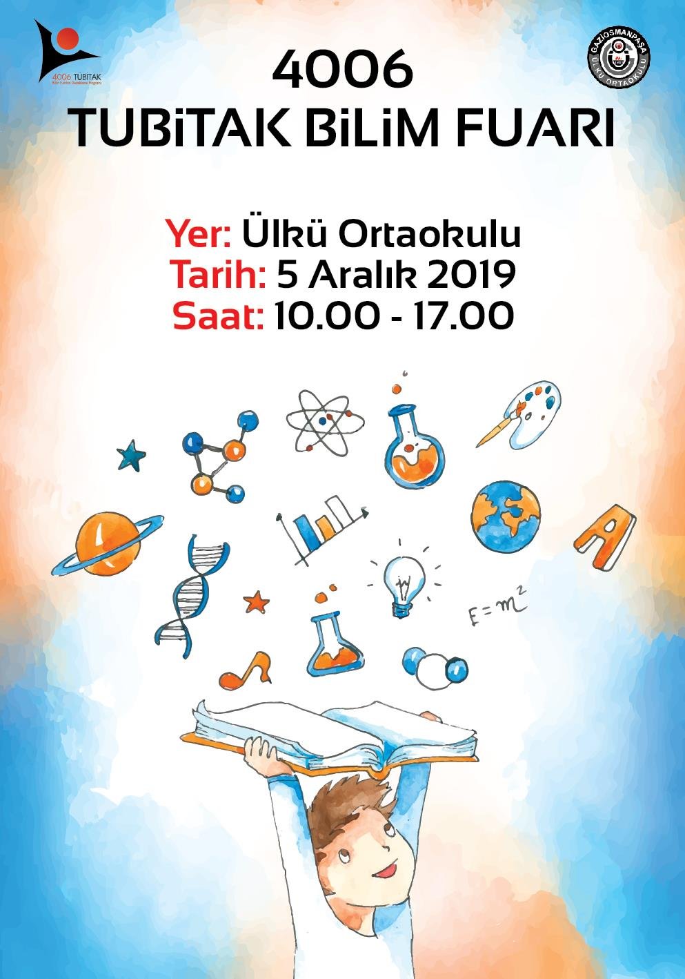 Tübitak Bilim Fuarı Afiş BFA 09
