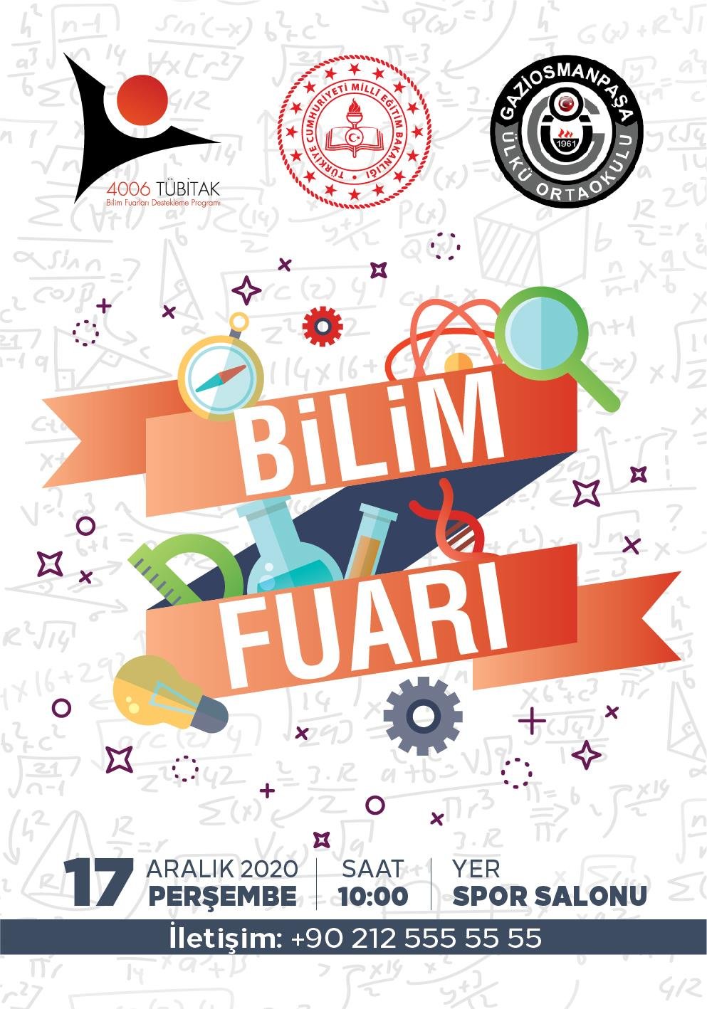 Tübitak Bilim Fuarı Afiş BFA 13