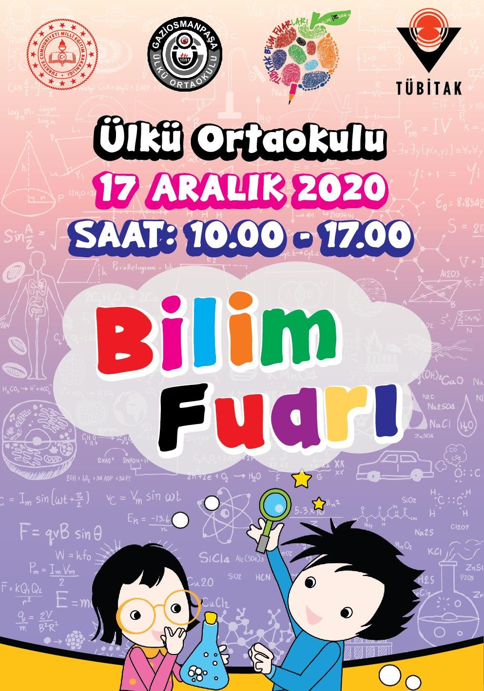 Tübitak Bilim Fuarı Afiş BFA 16