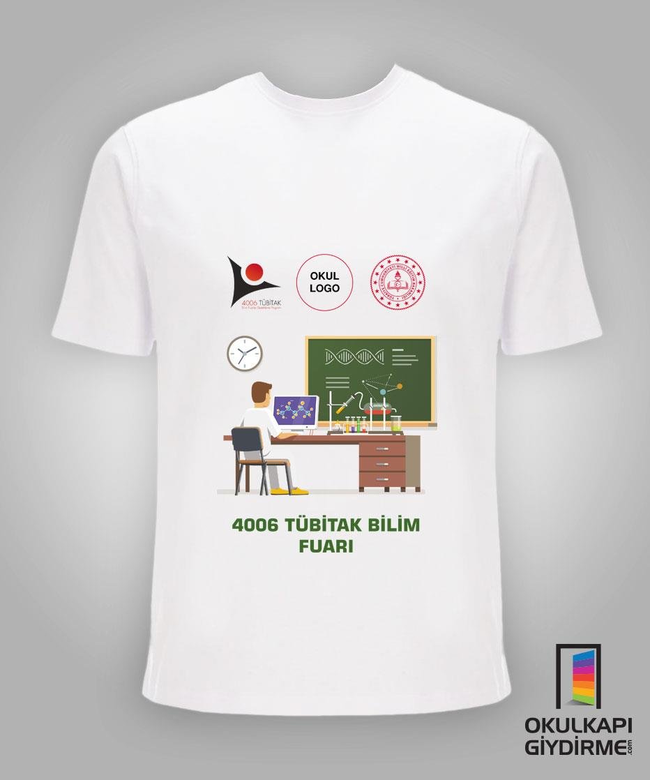 Tübitak Bilim Fuarı Tişört TBF TŞ 24