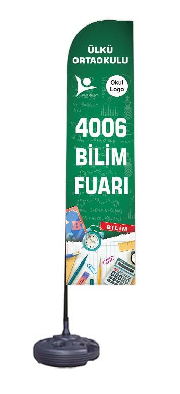Tübitak Bilim Fuarı Yelken Bayrak YB 07