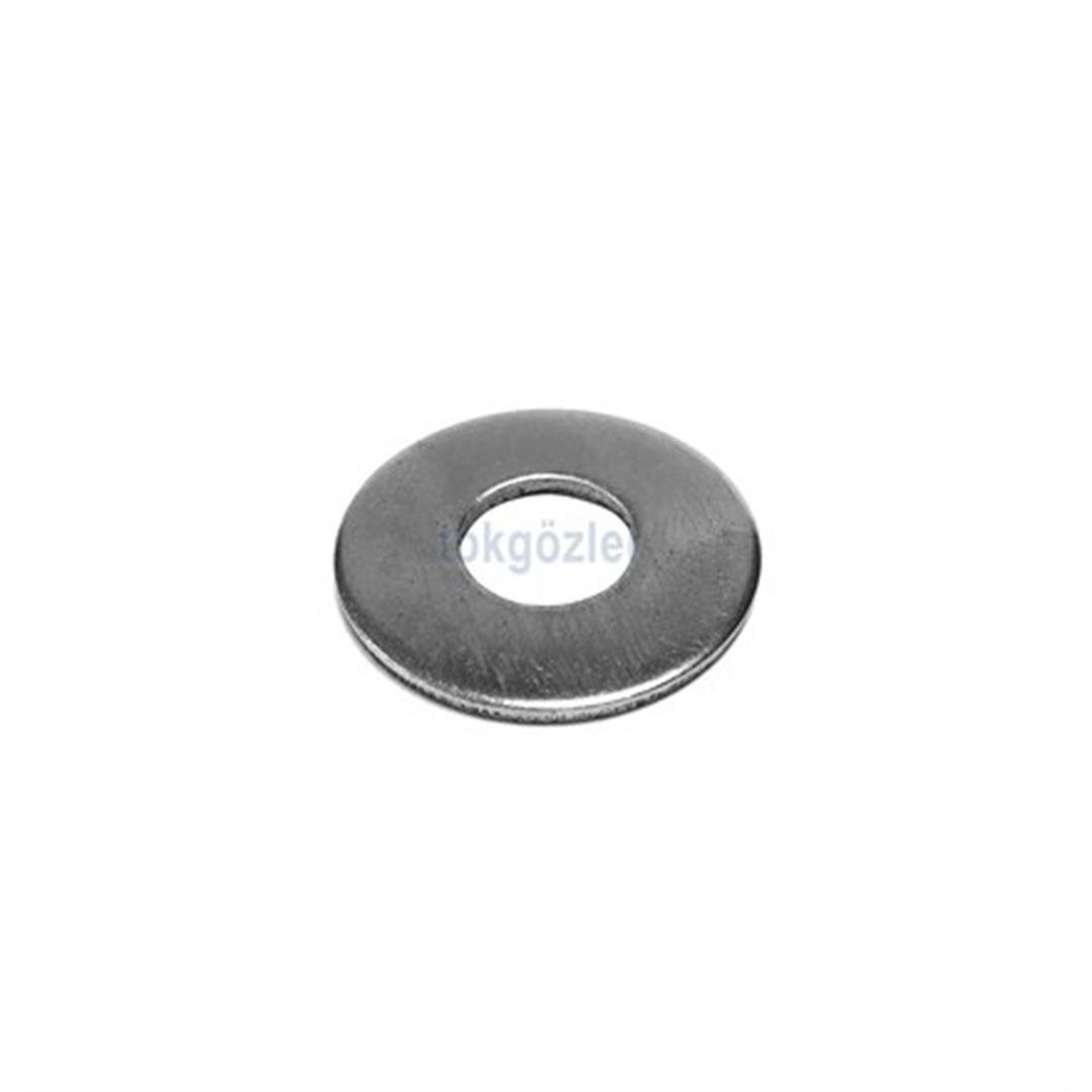1/4 A2 Paslanmaz Inox Whitworth Düz Pul