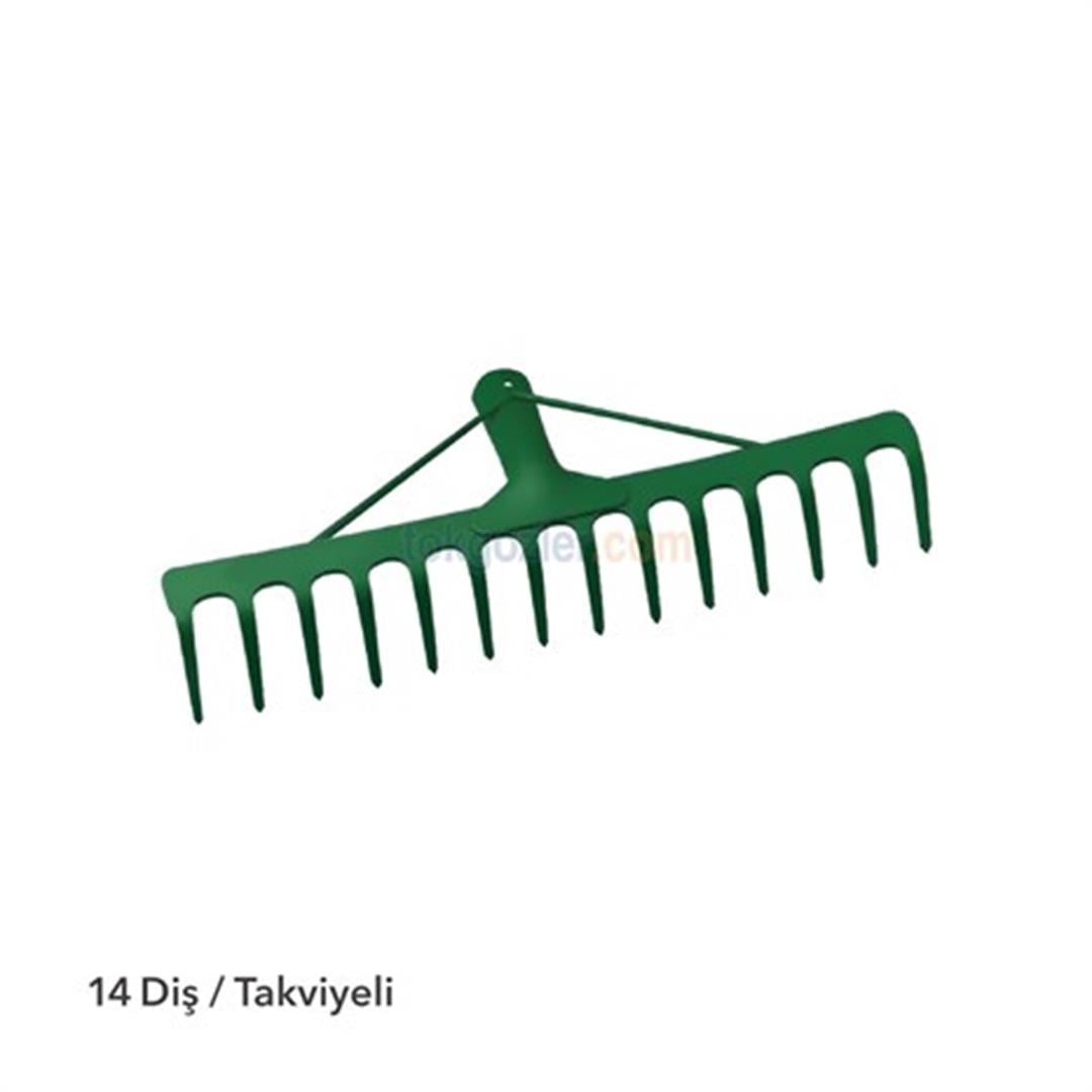 14 Diş Tırmık Takviyeli