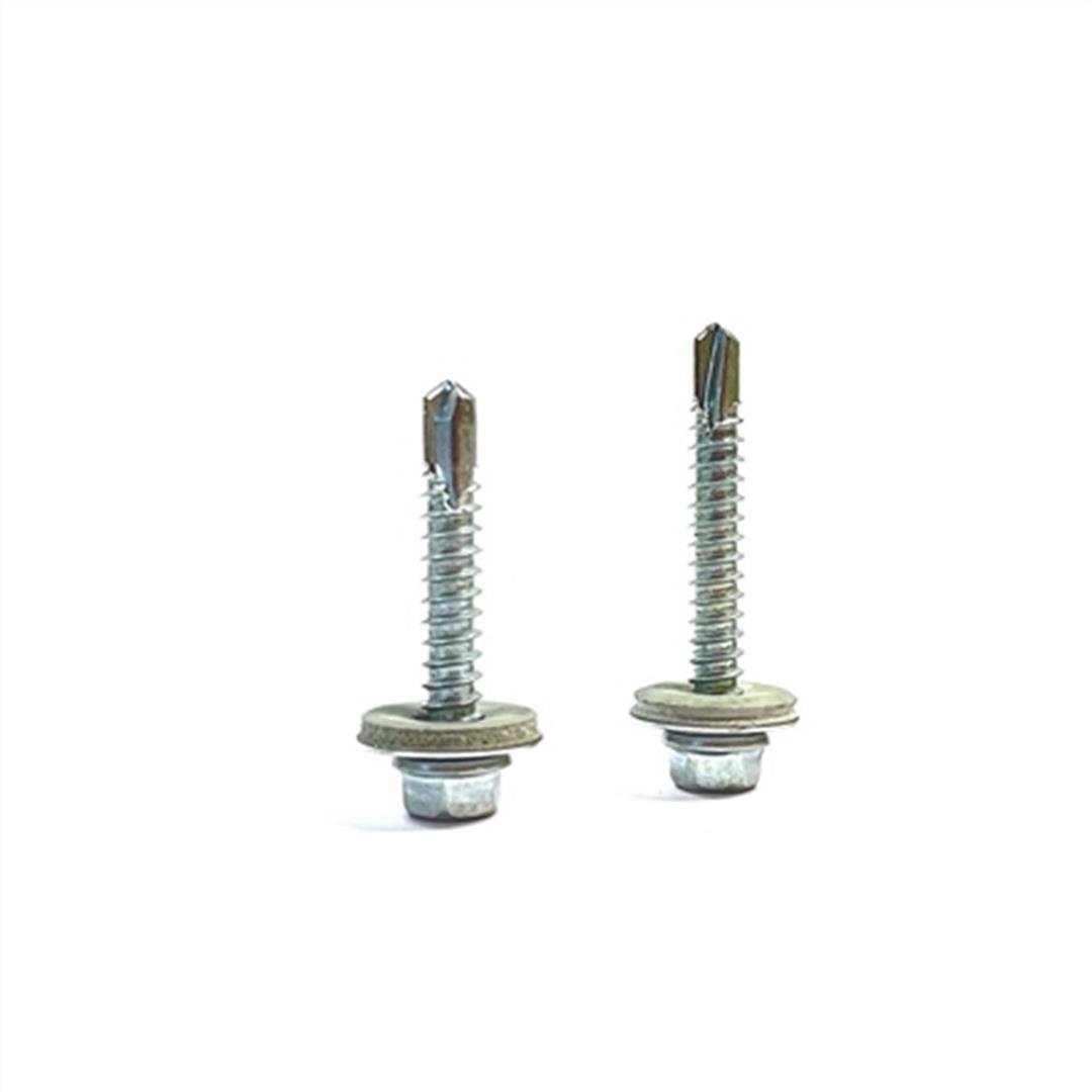 4.8x25 DIN 7504K Altıköşe Pul Başlı Matkap Uçlu Çatı Trapez Vidası