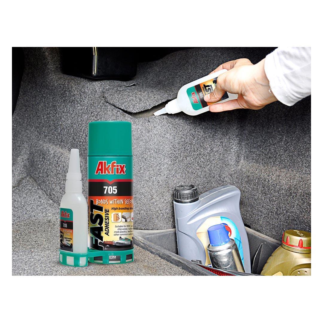 Akfix 705 Profesyonel Hızlı Yapıştırıcı 100ml+25gr GA055