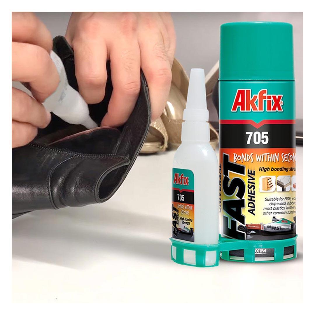 Akfix 705 Profesyonel Hızlı Yapıştırıcı 100ml+25gr GA055